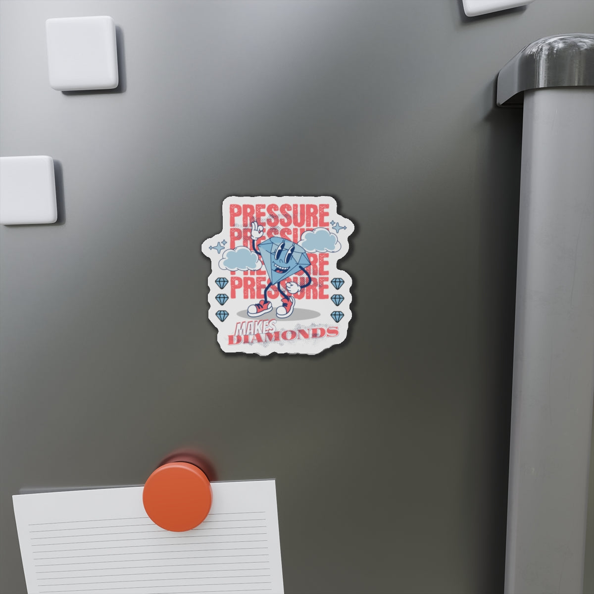 Pressure Makes Diamonds, Die-Cut Magnets