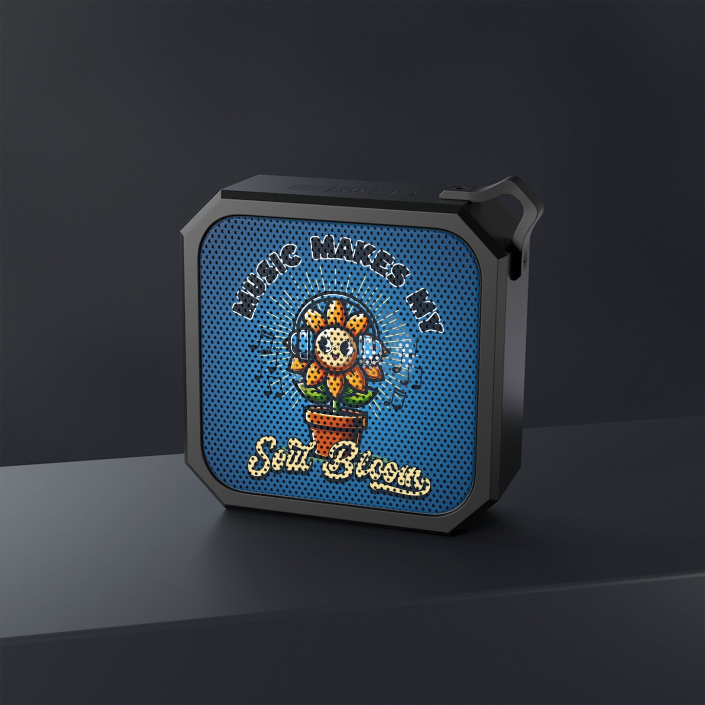 Music Makes My Soul Bloom, Blackwater Outdoor Bluetooth Speaker