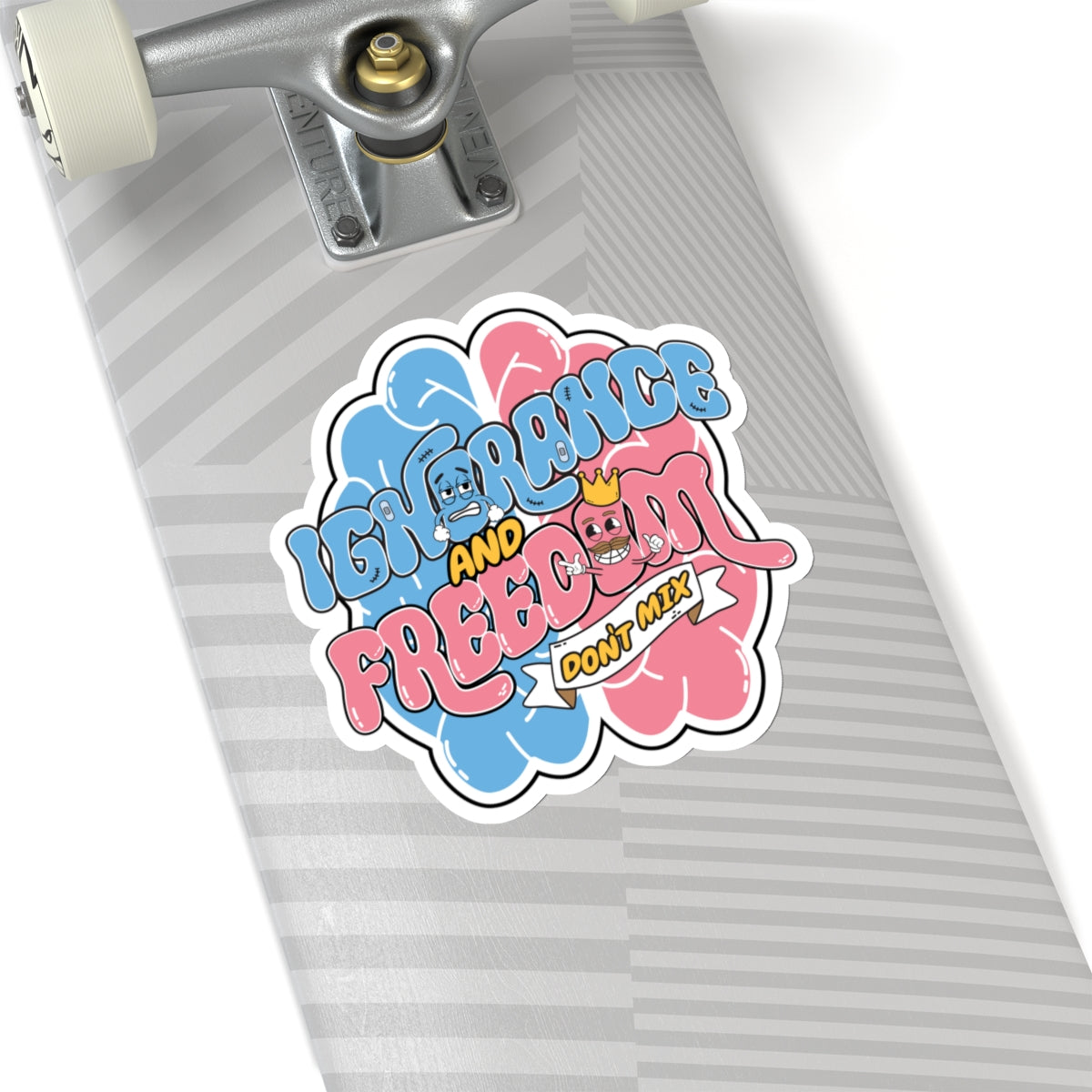Ignorance And Freedom, Kiss-Cut Stickers