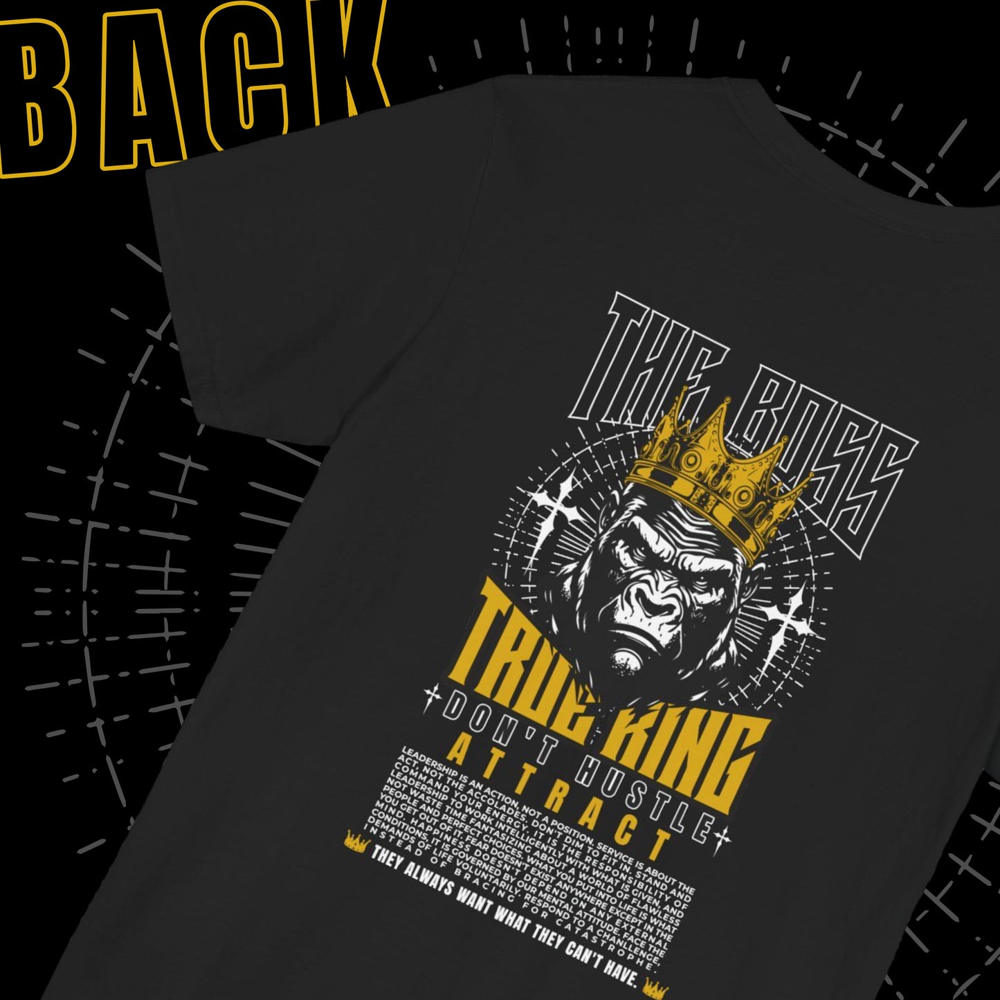 The Boss True King, Unisex Jersey Short Sleeve Tee