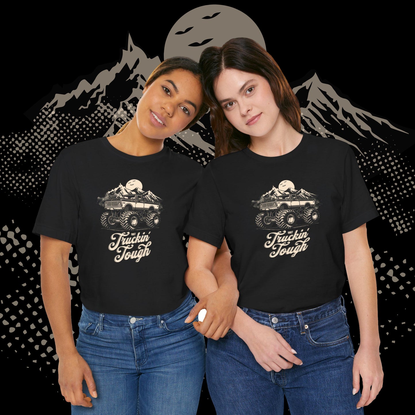 Truckin' Tough, Unisex Jersey Short Sleeve Tee