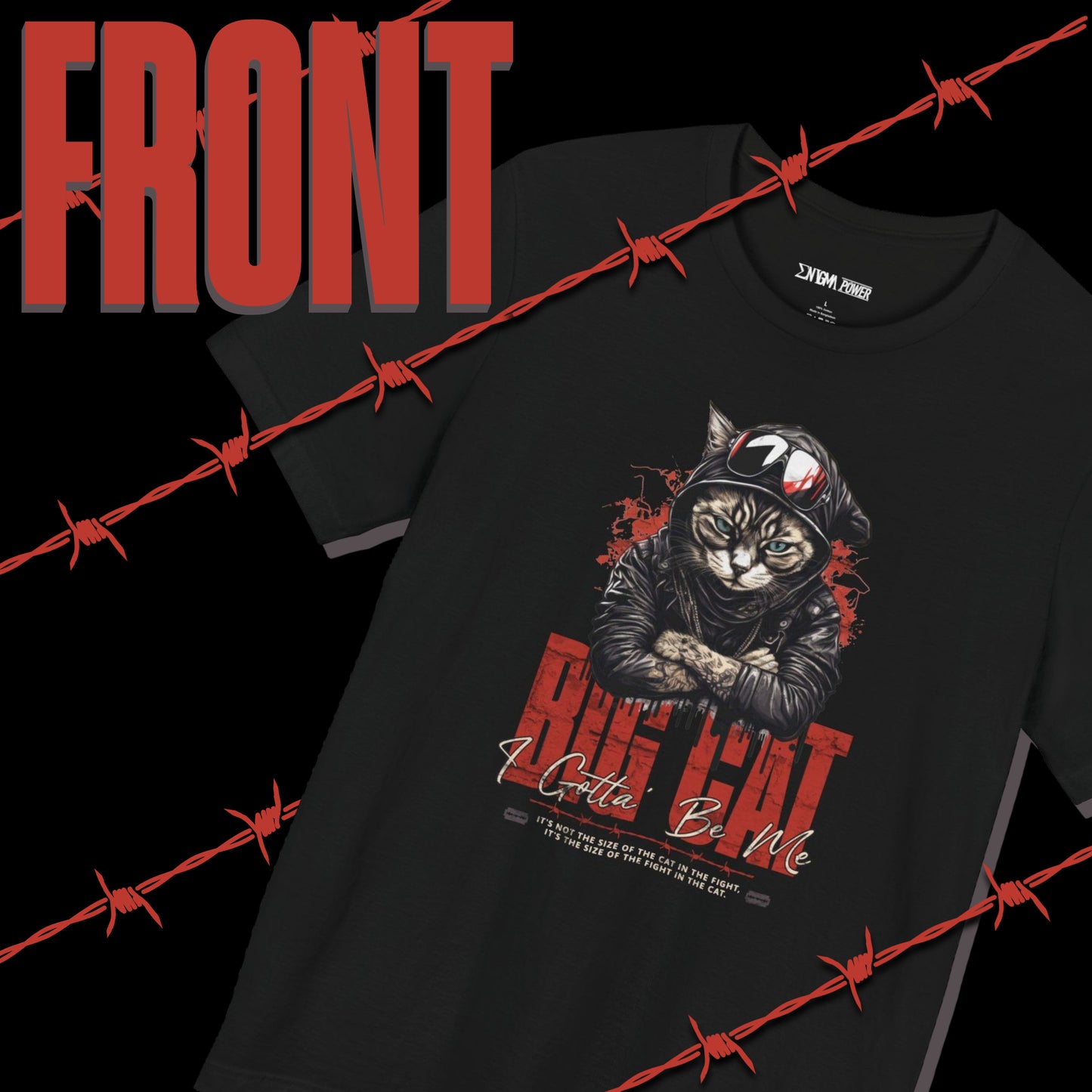 Big Cat, Unisex Jersey Short Sleeve Tee