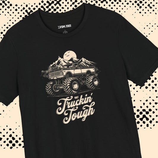 Truckin' Tough, Unisex Jersey Short Sleeve Tee