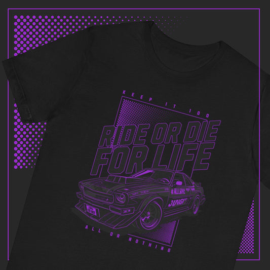 Ride or Die, Unisex Jersey Short Sleeve Tee
