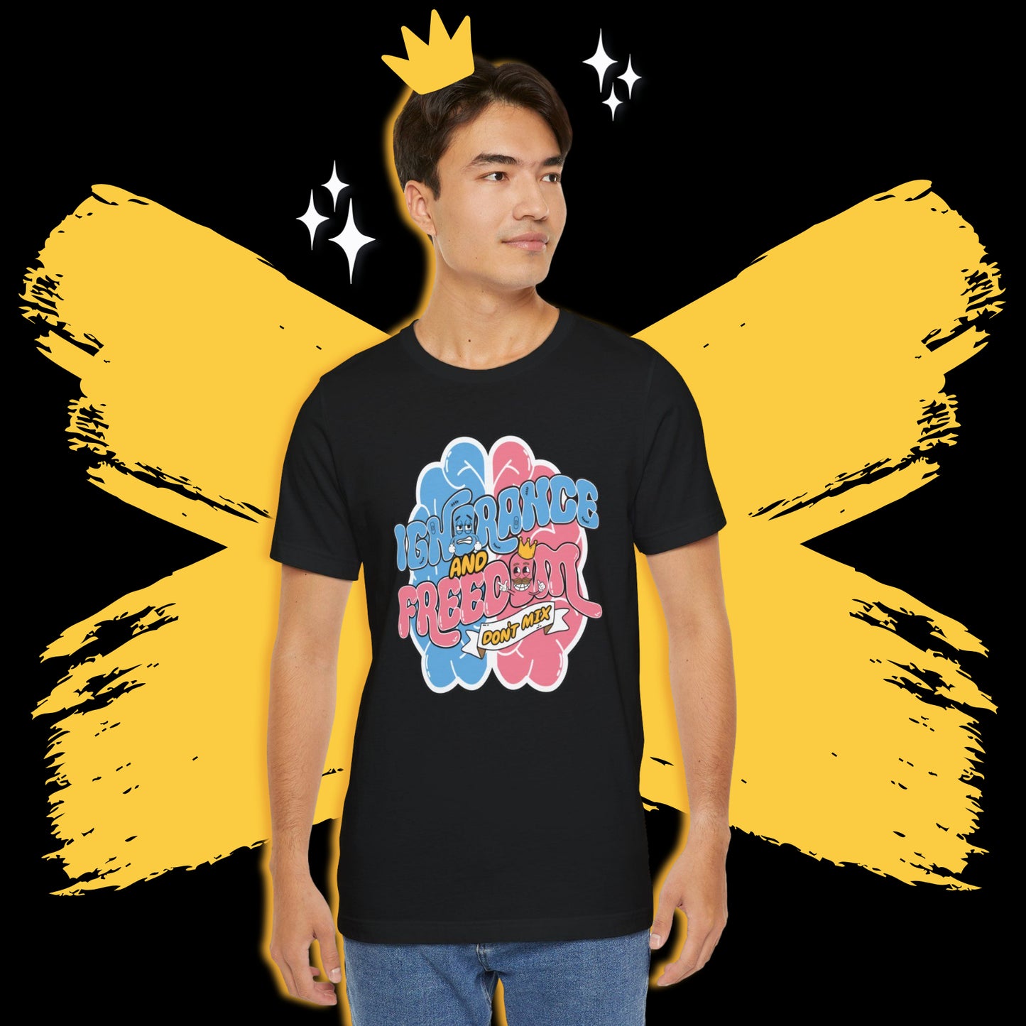 Don't Mix(Dark), Unisex Jersey Short Sleeve Tee