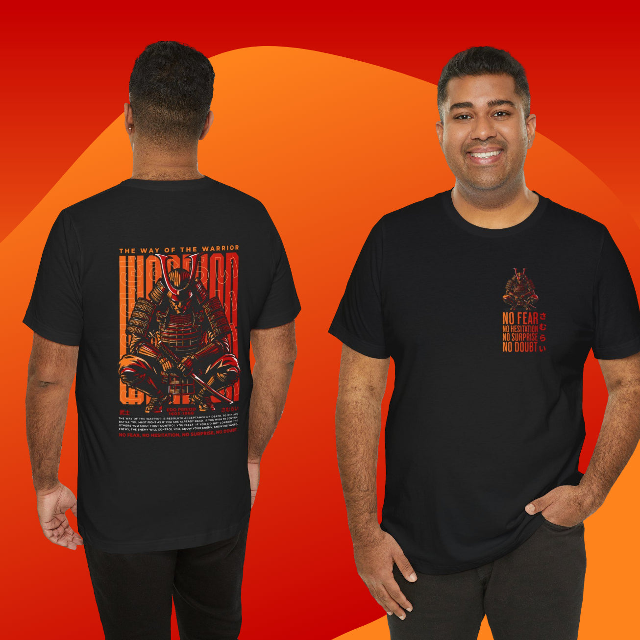 The Way Of The Warrior Samurai(さむらい), Unisex Jersey Short Sleeve Tee