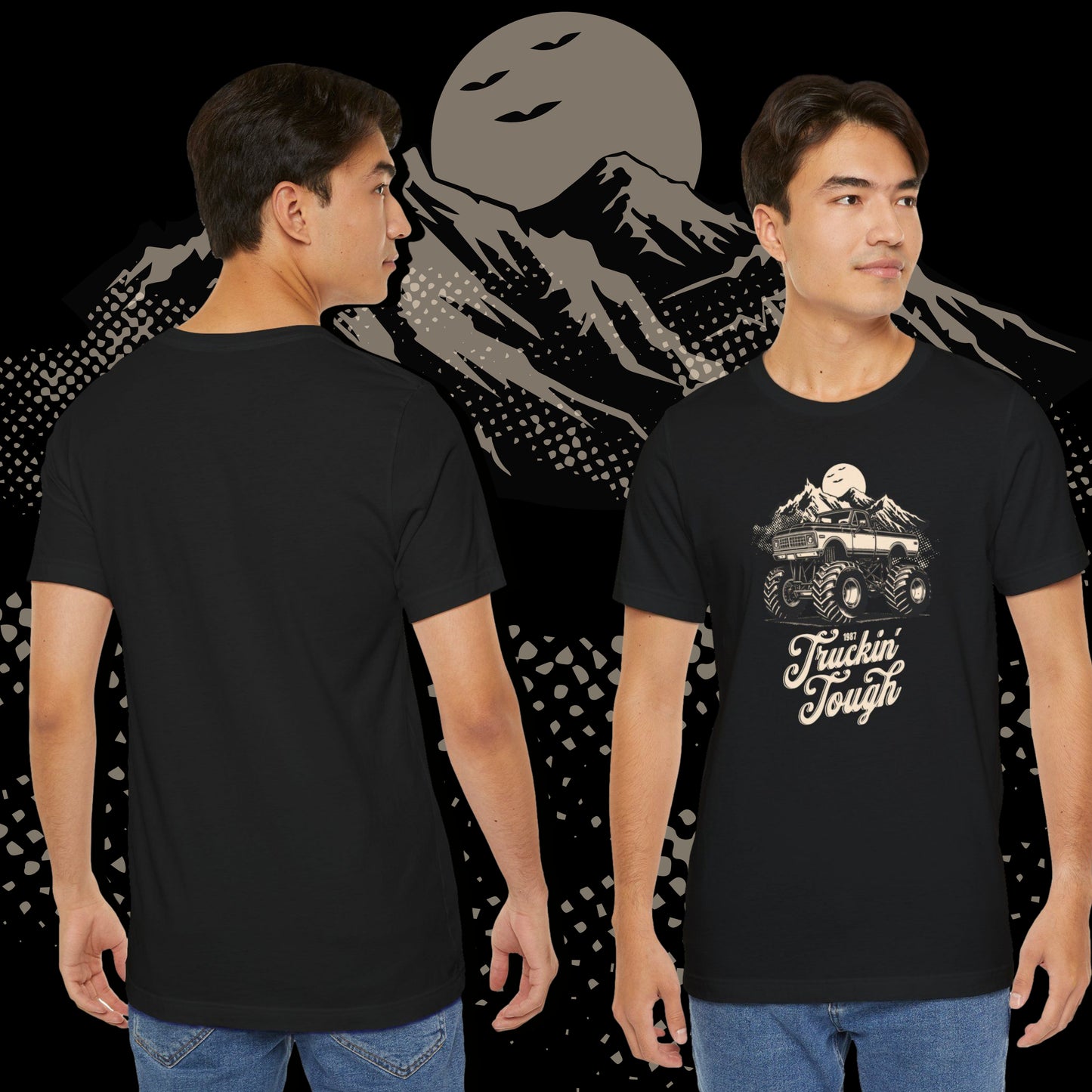 Truckin' Tough, Unisex Jersey Short Sleeve Tee