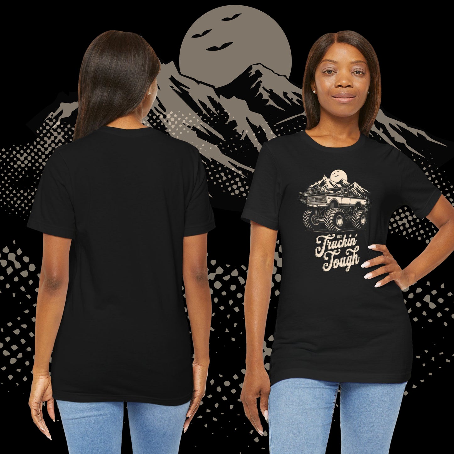 Truckin' Tough, Unisex Jersey Short Sleeve Tee
