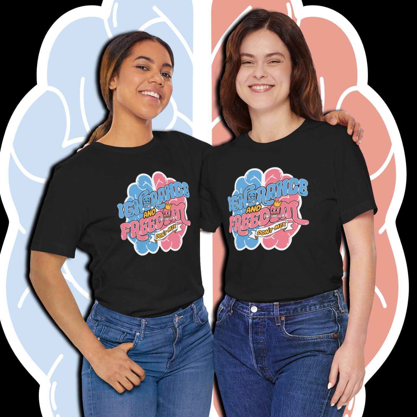 Don't Mix(Dark), Unisex Jersey Short Sleeve Tee