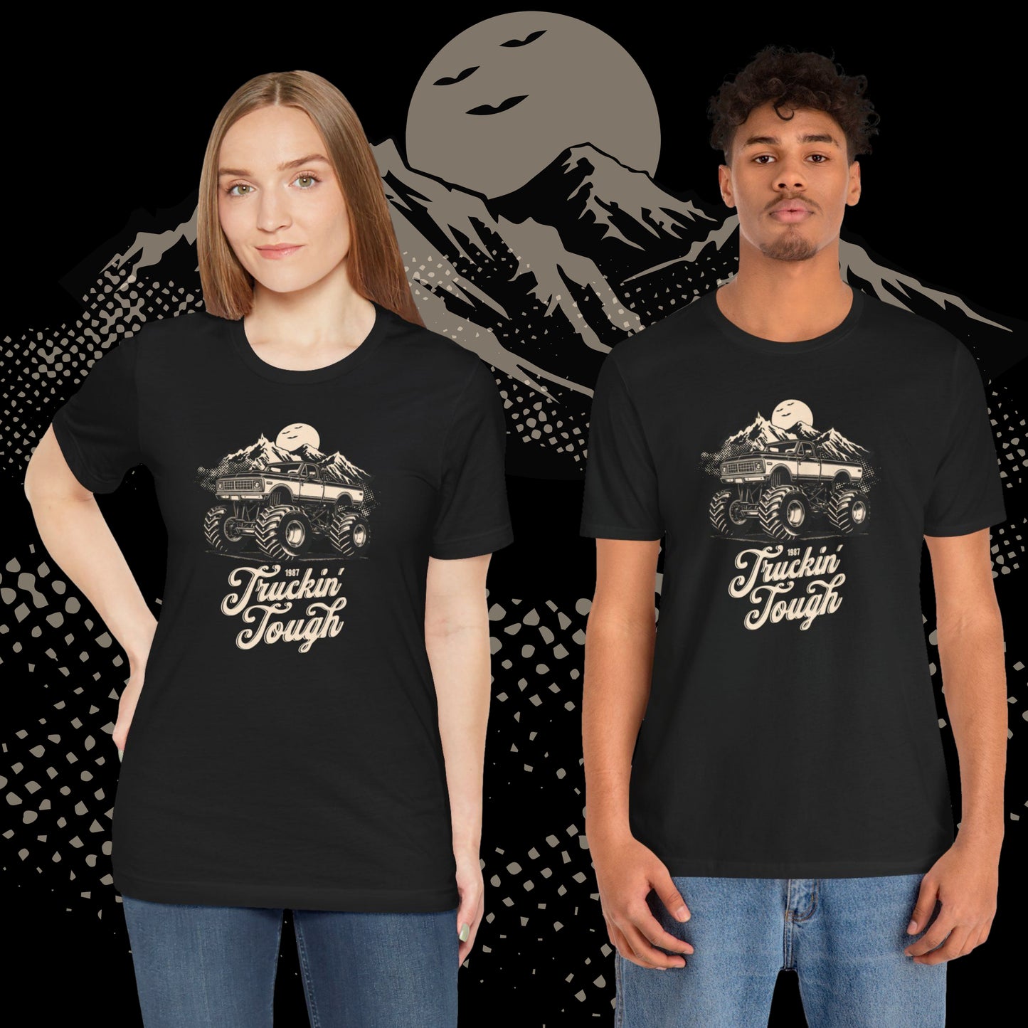 Truckin' Tough, Unisex Jersey Short Sleeve Tee