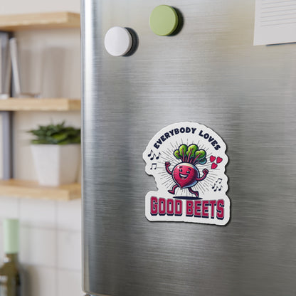 Everybody Loves Good Beets, Die-Cut Magnets