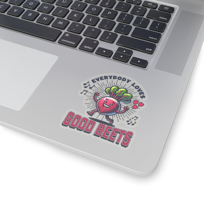 Everybody Loves Good Beets, Kiss-Cut Stickers