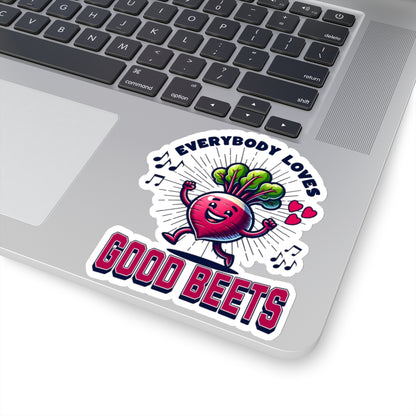 Everybody Loves Good Beets, Kiss-Cut Stickers