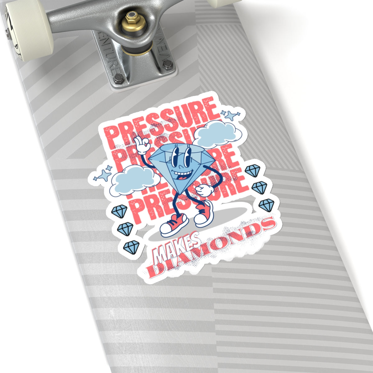 Pressure Makes Diamonds, Kiss-Cut Stickers
