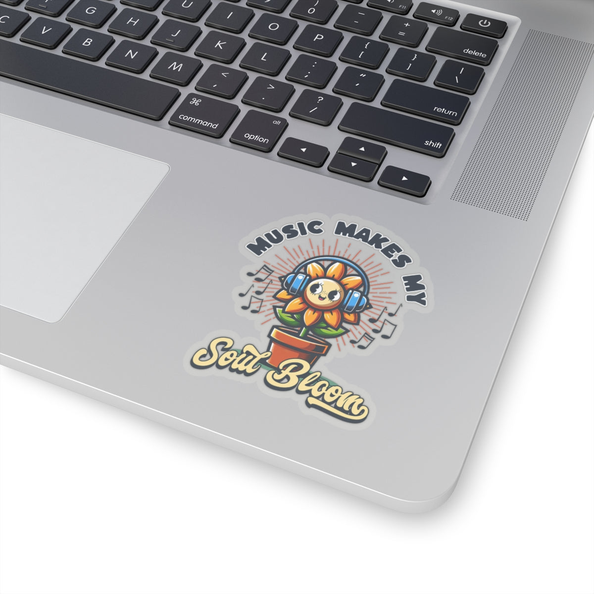 Music Makes My Soul Bloom, Kiss-Cut Stickers