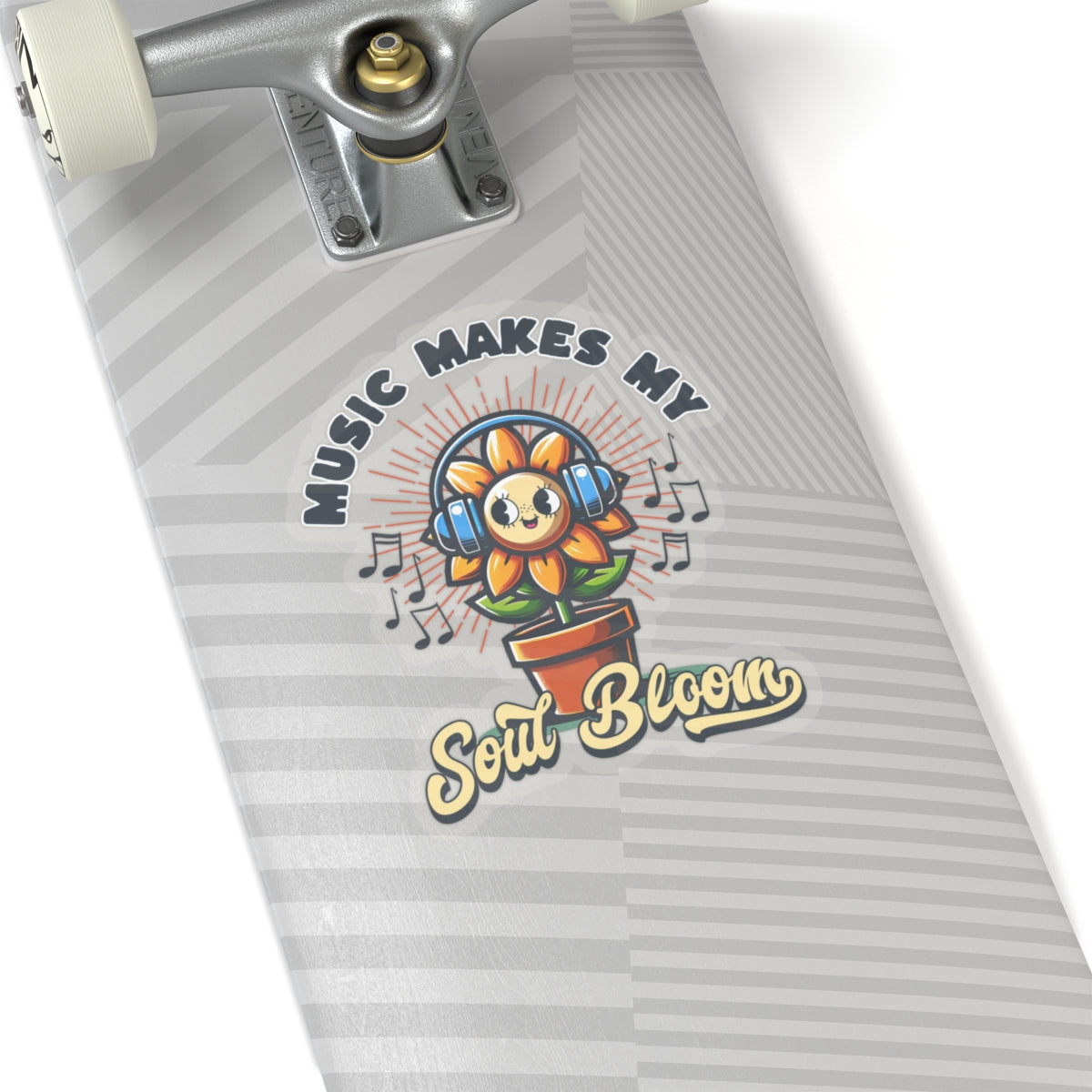 Music Makes My Soul Bloom, Kiss-Cut Stickers
