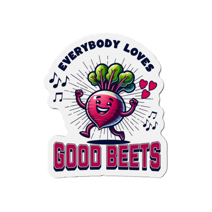 Everybody Loves Good Beets, Die-Cut Magnets