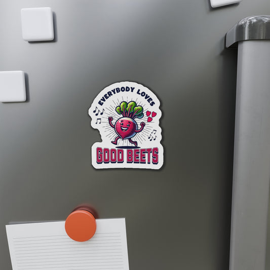 Everybody Loves Good Beets, Die-Cut Magnets