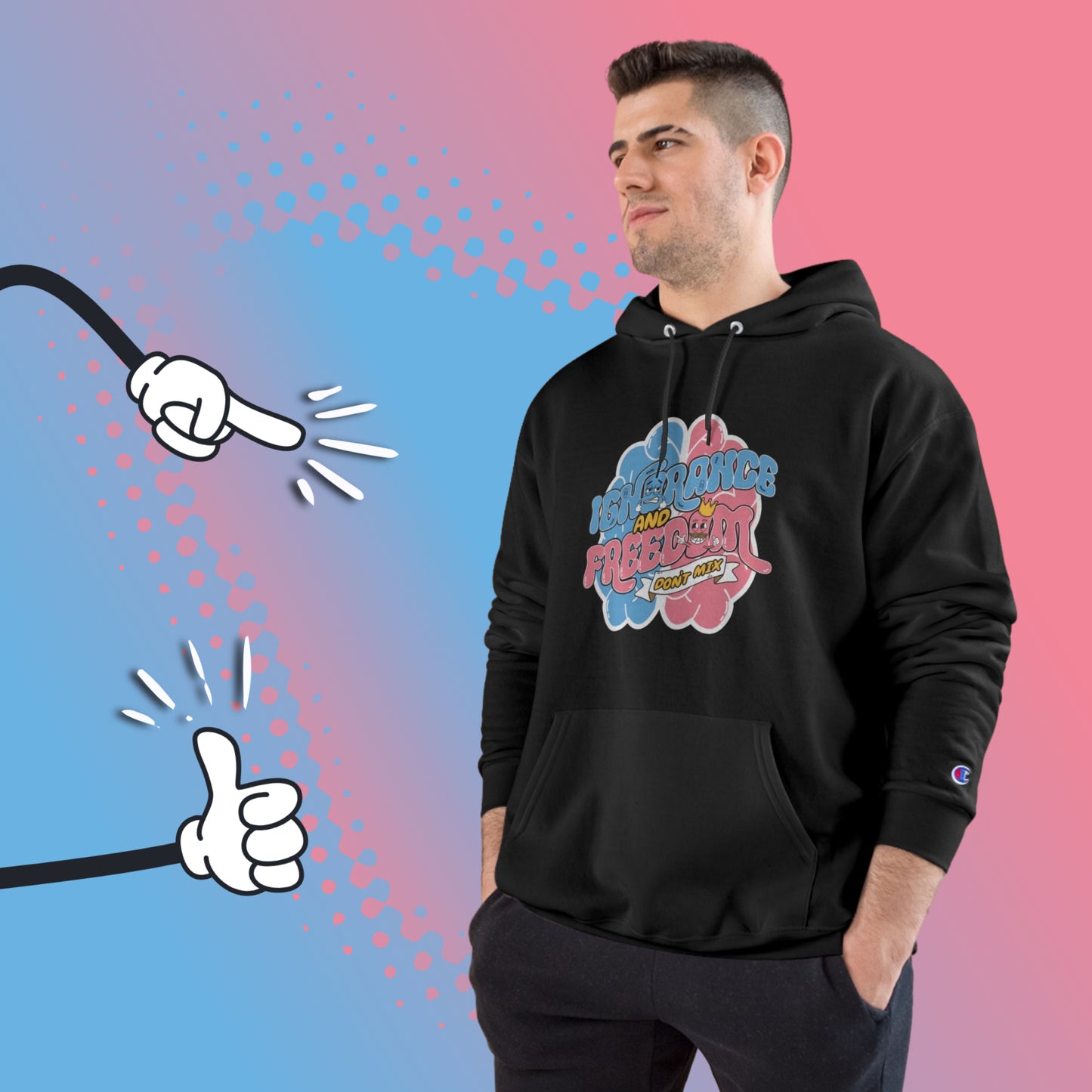 Don't Mix, Champion Hoodie