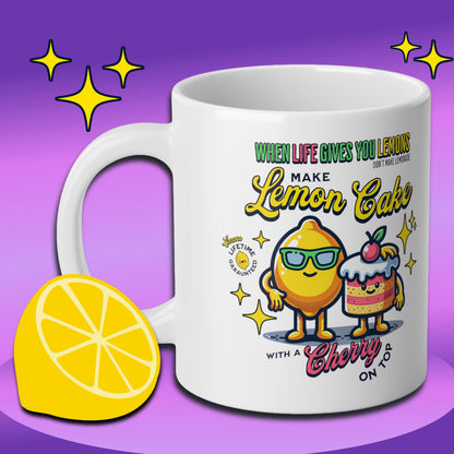 Make Lemon Cake, 20oz Jumbo Mug