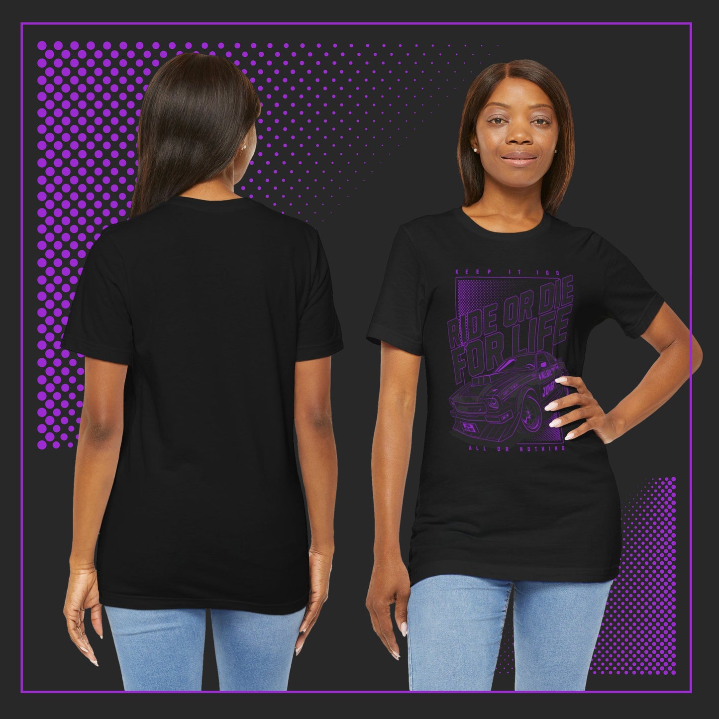 Ride or Die, Unisex Jersey Short Sleeve Tee